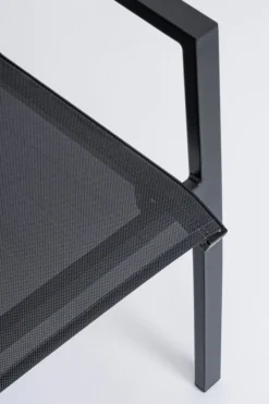 Online Bizzotto SEDIA IN ALLUMINIO IMPILABILE ANTRACITE JX55 - KRION