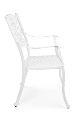 Clearance Bizzotto SEDIA IN ALLUMINIO IMPILABILE BIANCA- IVREA