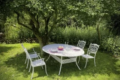 Clearance Bizzotto SEDIA IN ALLUMINIO IMPILABILE BIANCA- IVREA