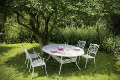 Clearance Bizzotto SEDIA IN ALLUMINIO IMPILABILE BIANCA- IVREA