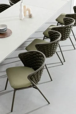 Discount Bizzotto SEDIA IN ALLUMINIO OLIV QS24 - HARLOW