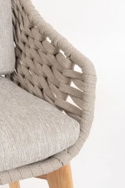 Bizzotto SEDIA IN CORDA BEIGE - TAMIRES