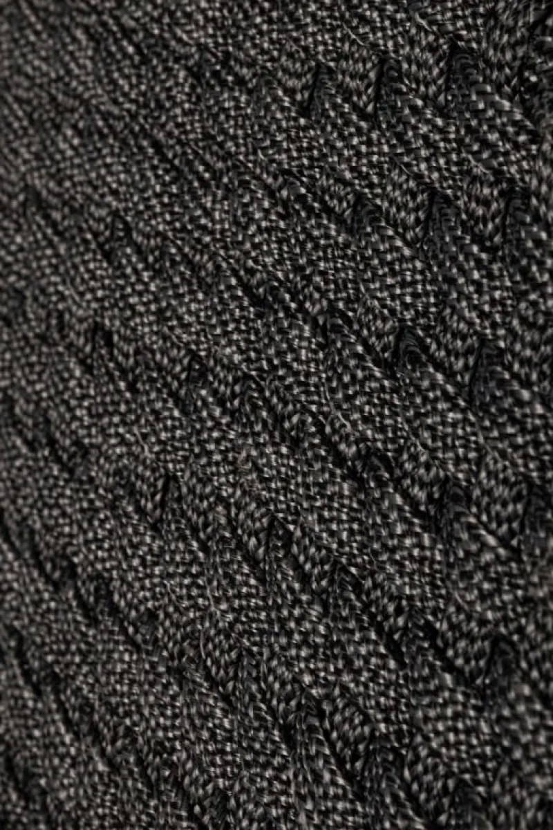 Bizzotto SEDIA IN CORDA PER ESTERNO ANTRACITE - COACHELLA