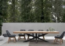 New Bizzotto SEDIA IN CORDA PER ESTERNO COLOR ARDESIA - HESPERIA