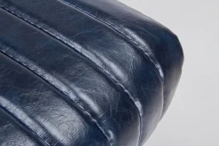 New Bizzotto SEDIA IN ECOPELLE BLU - NELLY