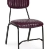 Sale Bizzotto SEDIA IN ECOPELLE BORDEAUX - DEBBIE