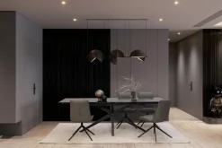 Outlet Bizzotto SEDIA IN ECOPELLE GRIGIO - JORDAN