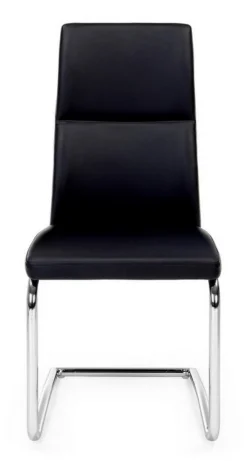 Bizzotto SEDIA IN ECOPELLE NERA - THELMA