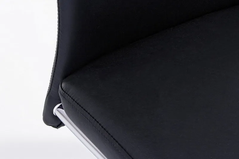 Bizzotto SEDIA IN ECOPELLE NERA - THELMA