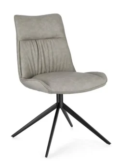 Hot Bizzotto SEDIA IN ECOPELLE TORTORA - JORDAN