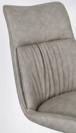 Hot Bizzotto SEDIA IN ECOPELLE TORTORA - JORDAN