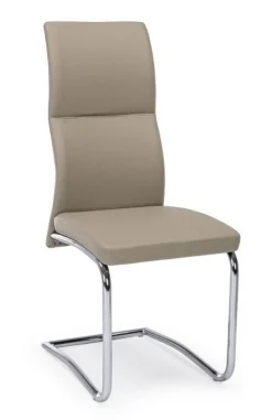 New Bizzotto SEDIA IN ECOPELLE TORTORA - THELMA