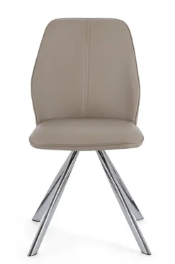 Sale Bizzotto SEDIA IN ECOPELLE TORTORA - MAXWELL