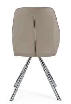 Sale Bizzotto SEDIA IN ECOPELLE TORTORA - MAXWELL