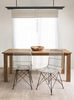 Bizzotto SEDIA IN FIBRE NATURALI BIANCA - LUCILA KUBU