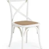 Best Bizzotto SEDIA IN LEGNO BIANCA - CROSS