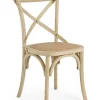Bizzotto SEDIA IN LEGNO NATURALE - CROSS