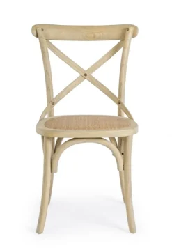 Bizzotto SEDIA IN LEGNO NATURALE - CROSS