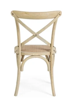 Bizzotto SEDIA IN LEGNO NATURALE - CROSS