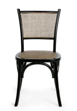 Best Bizzotto SEDIA IN LEGNO NERA - CARREL