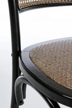 Best Bizzotto SEDIA IN LEGNO NERA - CARREL