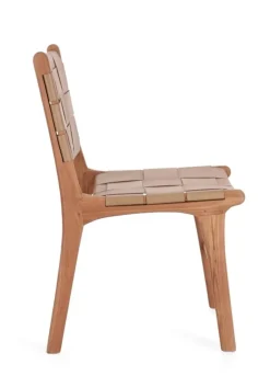 Best Bizzotto SEDIA IN PELLE TORTORA - JOANNA