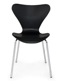 Bizzotto SEDIA IN PLASTICA NERA - TESSA