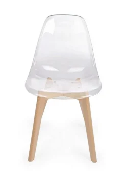 Discount Bizzotto SEDIA IN PLASTICA TRASPARENTE - EASY