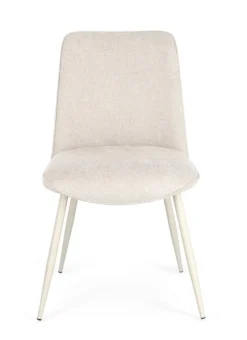 Hot Bizzotto SEDIA IN TESSUTO BEIGE - CORA