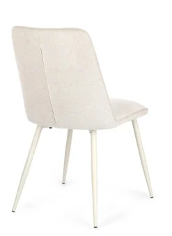 Hot Bizzotto SEDIA IN TESSUTO BEIGE - CORA