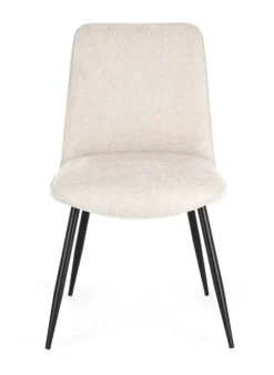 Outlet Bizzotto SEDIA IN TESSUTO BEIGE - CORA