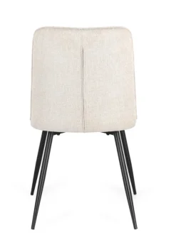Outlet Bizzotto SEDIA IN TESSUTO BEIGE - CORA