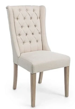 New Bizzotto SEDIA IN TESSUTO BEIGE - COLUMBIA