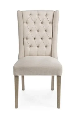 New Bizzotto SEDIA IN TESSUTO BEIGE - COLUMBIA