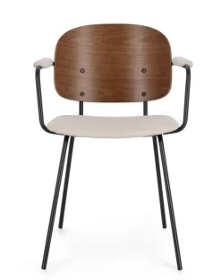 Bizzotto SEDIA IN TESSUTO BEIGE - SIENNA