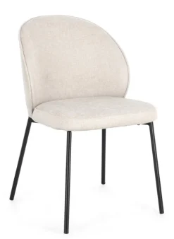 Online Bizzotto SEDIA IN TESSUTO BEIGE - WENDY