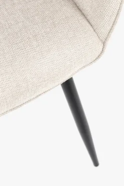 Best Bizzotto SEDIA IN TESSUTO BEIGE- CORA