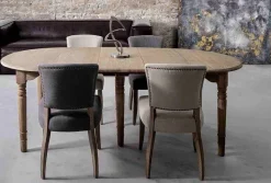 Bizzotto SEDIA IN TESSUTO GRIGIA - MARATRIZ