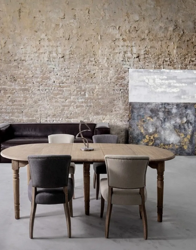 Bizzotto SEDIA IN TESSUTO GRIGIA - MARATRIZ