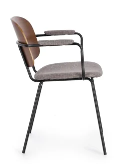 Bizzotto SEDIA IN TESSUTO GRIGIO - SIENNA