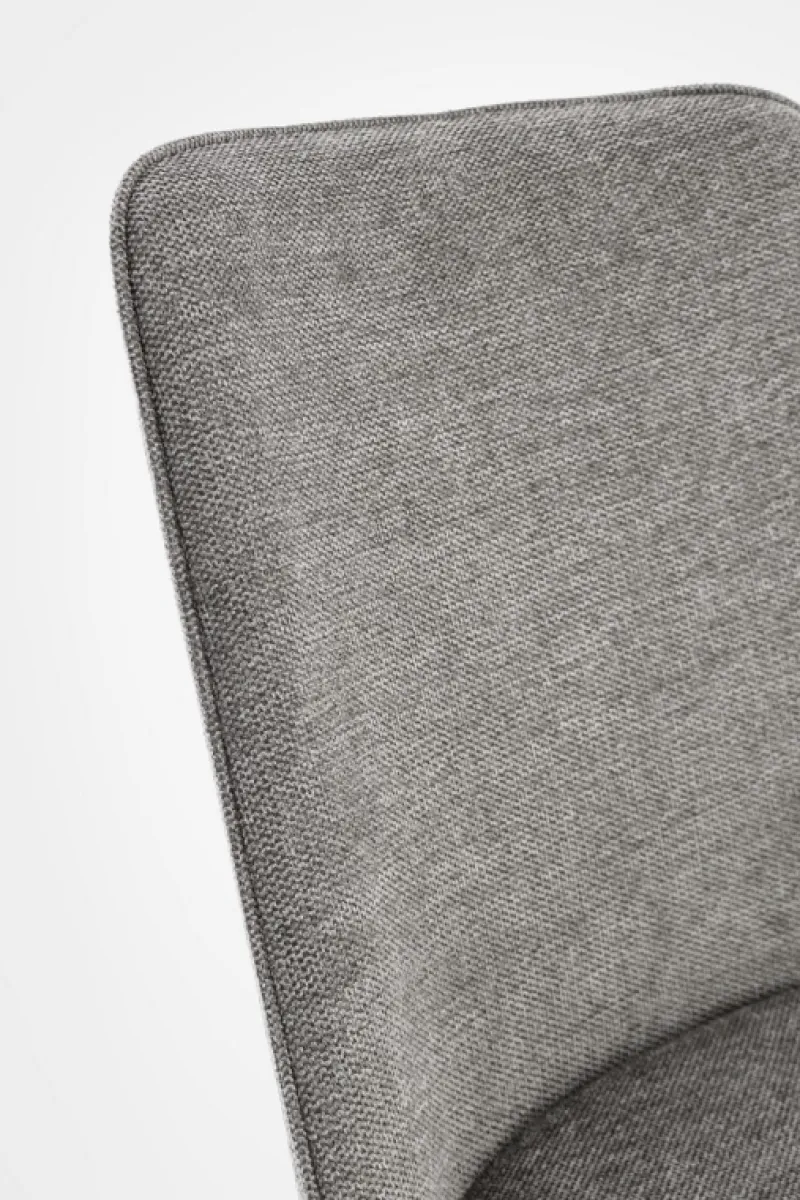 Bizzotto SEDIA IN TESSUTO GRIGIO SCURO - CORA