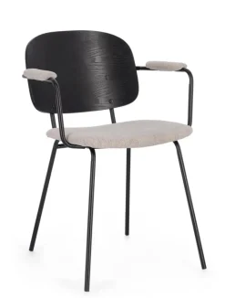 Discount Bizzotto SEDIA IN TESSUTO NATURALE - SIENNA