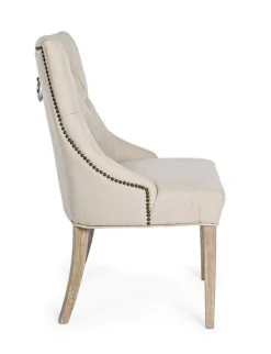 Clearance Bizzotto SEDIA IN TESSUTO NATURALE - CALLY