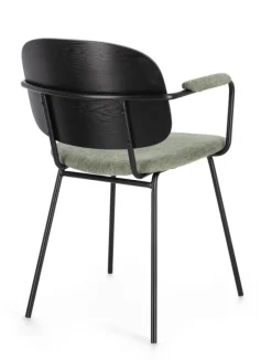 Clearance Bizzotto SEDIA IN TESSUTO VERDE - SIENNA