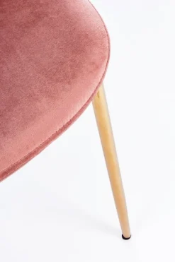 Outlet Bizzotto SEDIA IN VELLUTO ROSA - TERRY