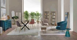 Outlet Bizzotto SEDIA IN VELLUTO ROSA - TERRY