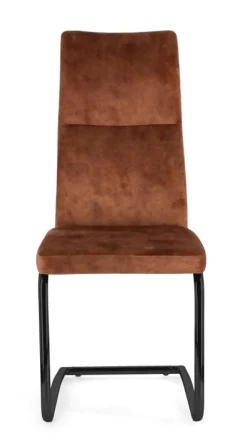 New Bizzotto SEDIA IN VELLUTO RUGGINE - THELMA