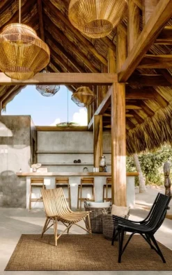 Discount Bizzotto SEDIA LOUNGE MENENDEZ NATURALE