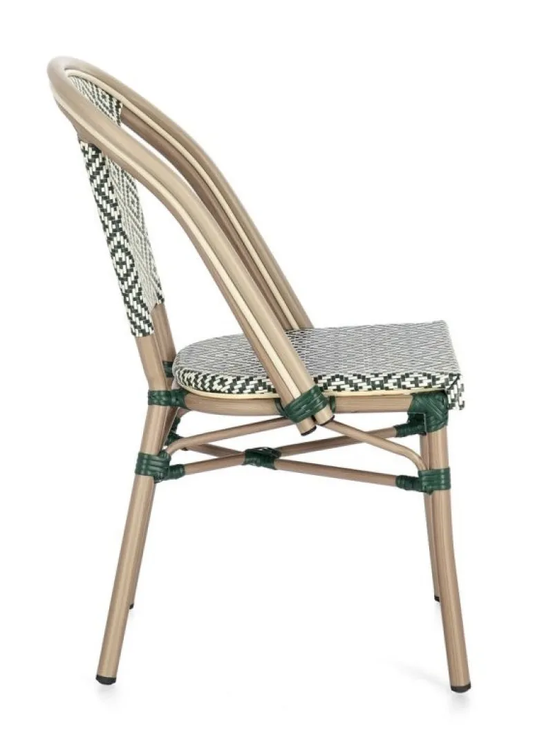 New Bizzotto SEDIA SILVEIRA VERDE