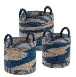 Clearance Bizzotto SET3 CESTA 2M ACHAL TO NAT-BLU